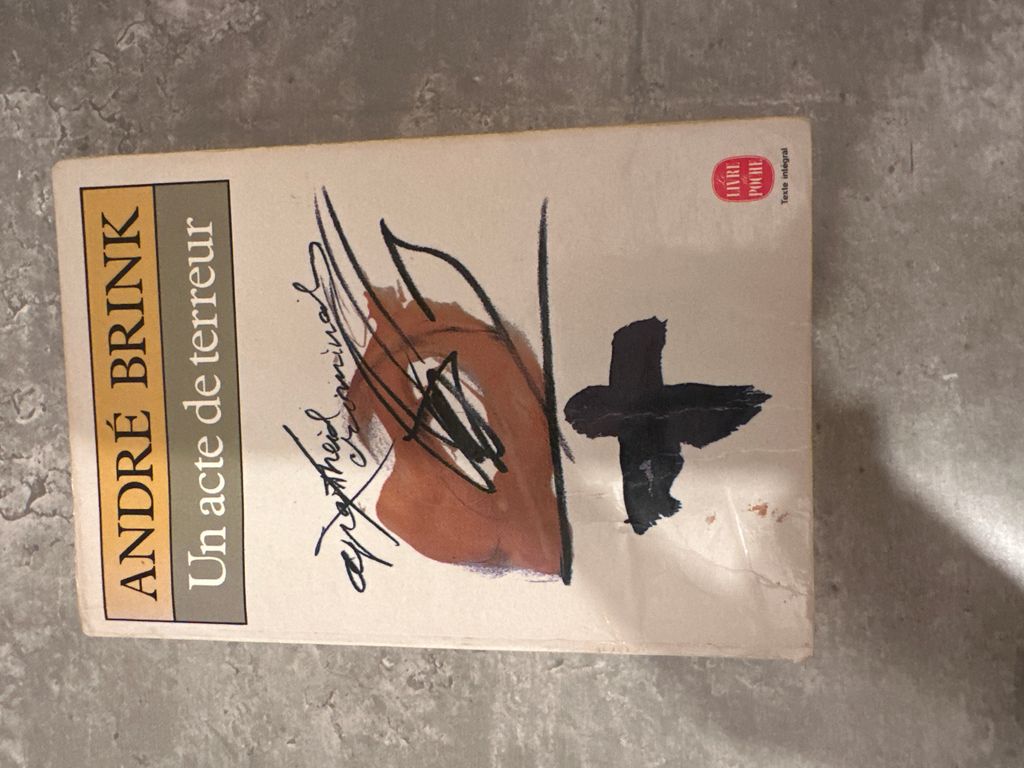 Un Acte de terreur | André Brink