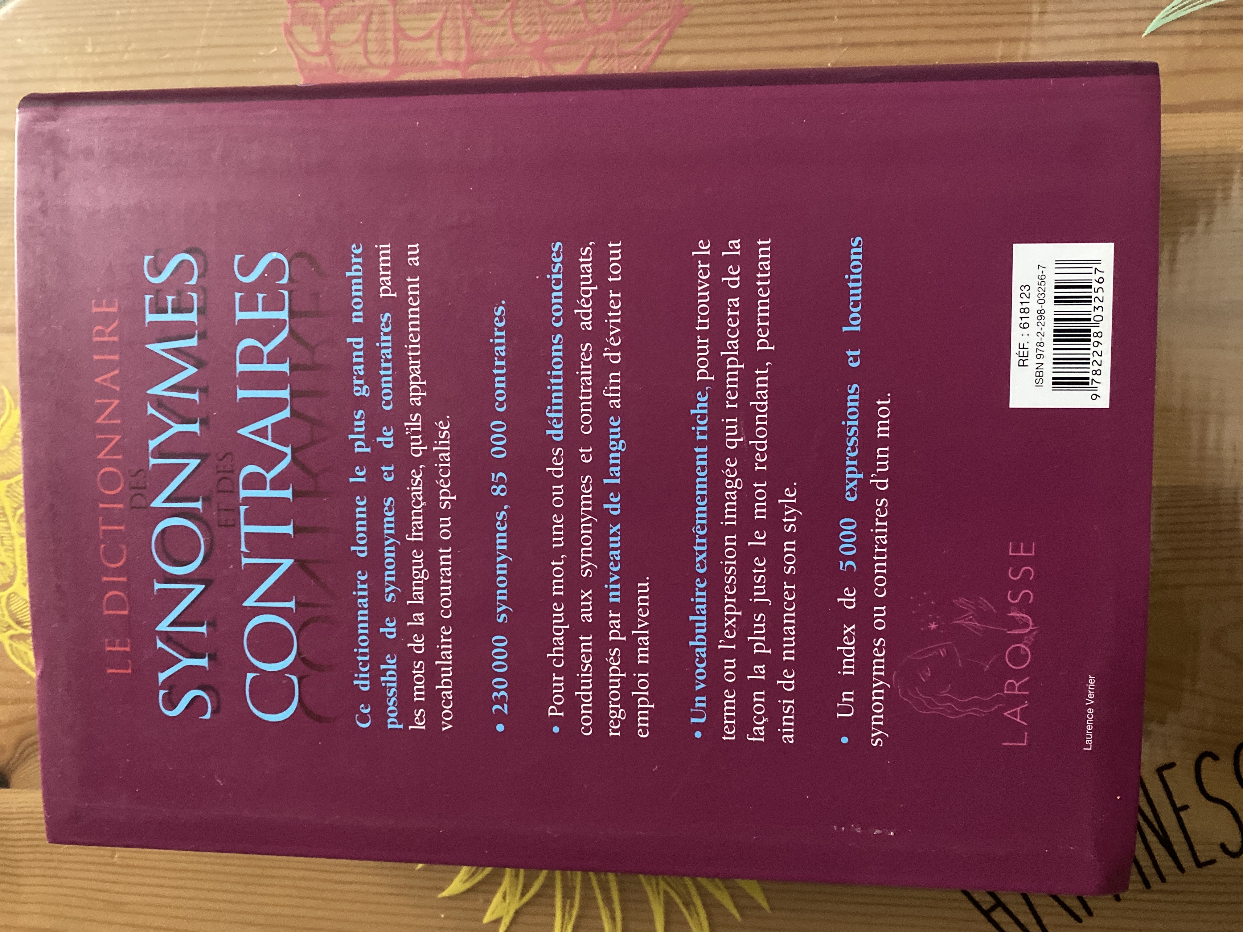 Dictionnaire Synonymes et Contraires | Larousse