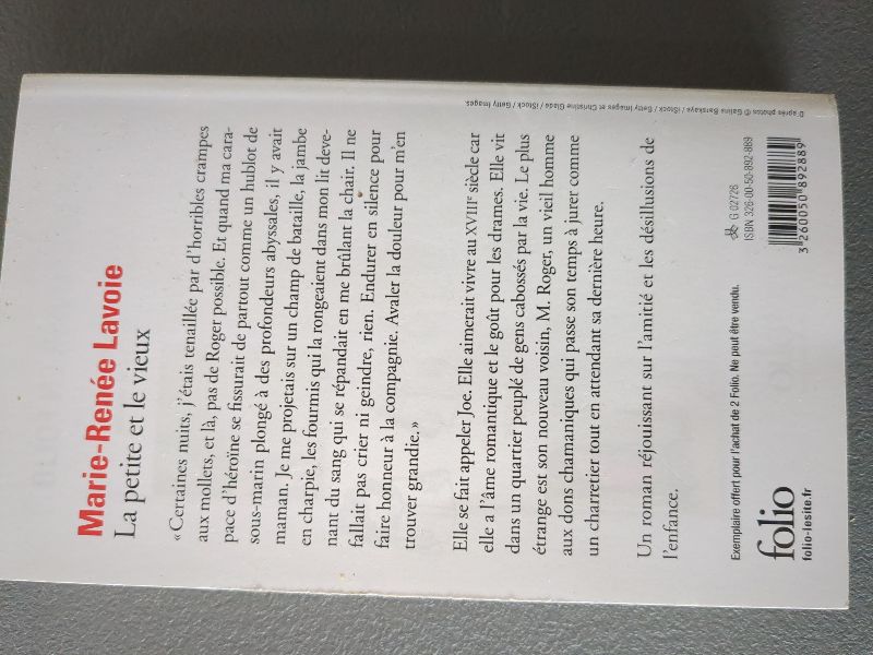 La petite et le vieux | Marie-Renée Lavoie