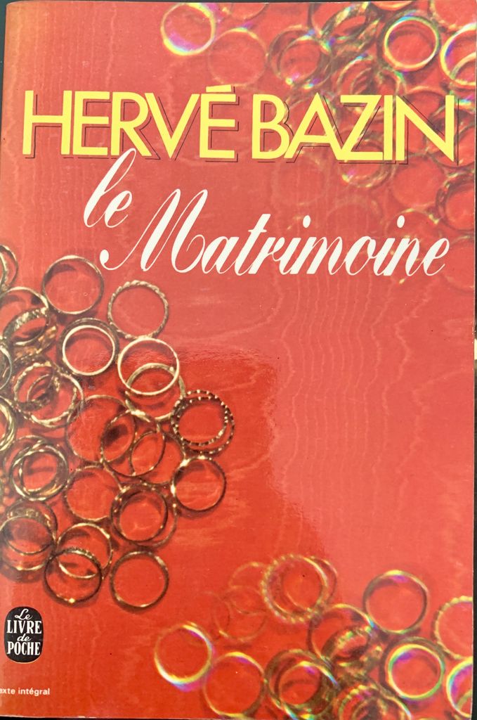 Le matrimoine | Herve Bazin