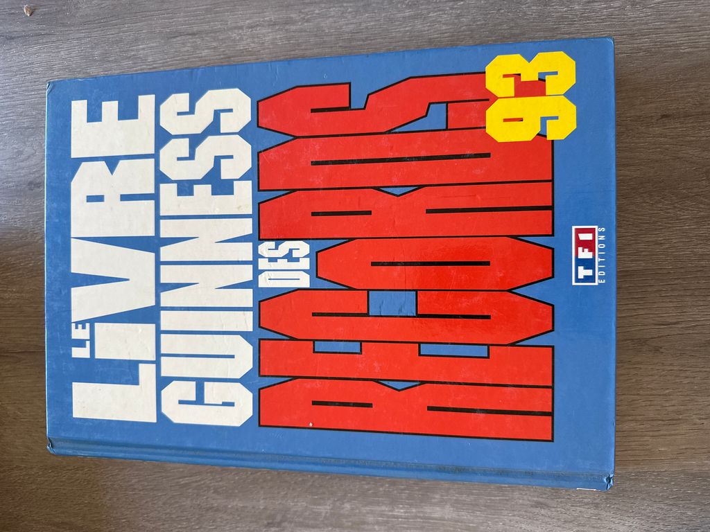 Le Livre Guinness des records : le livre officiel, 1993 |