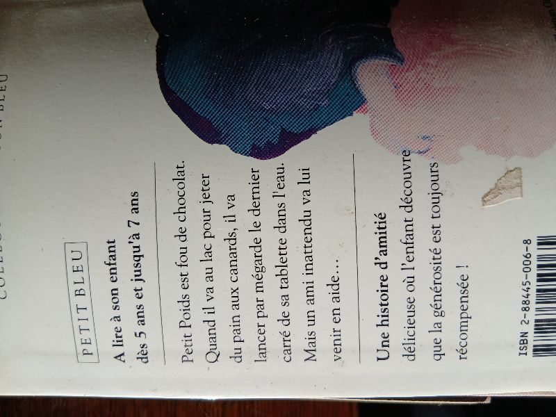 Le Chocolat de Petit poids | Mick Inkpen