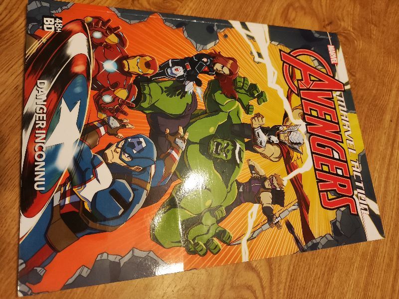 Marvel action Avengers. Danger inconnu (48 h BD 2024) | Matthew K. Manning, Jon Sommariva, Protobunker studio