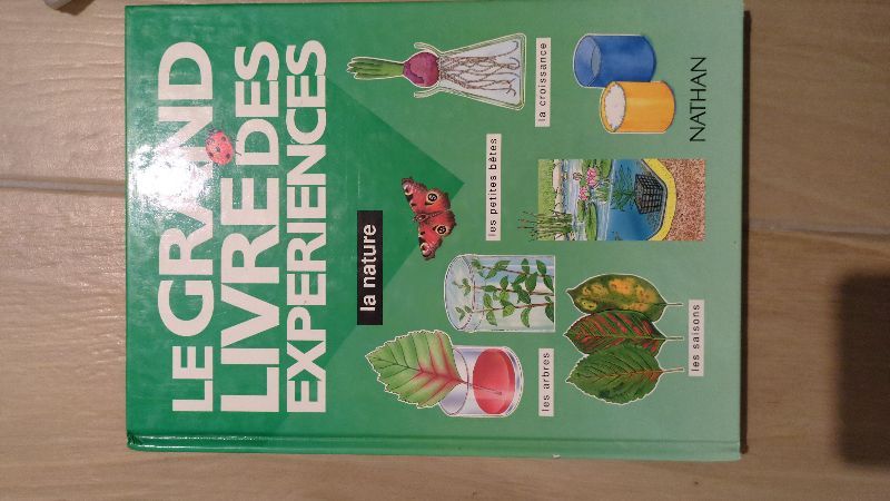 Le Grand livre des expériences : la nature | Rosie Harlow, Gareth Morgan