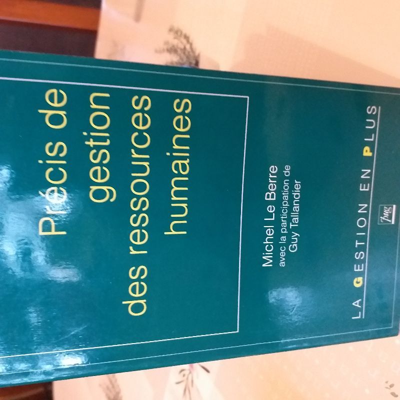 Précis de gestion des ressources humaines | Michel Le Berre, Guy Tallandier