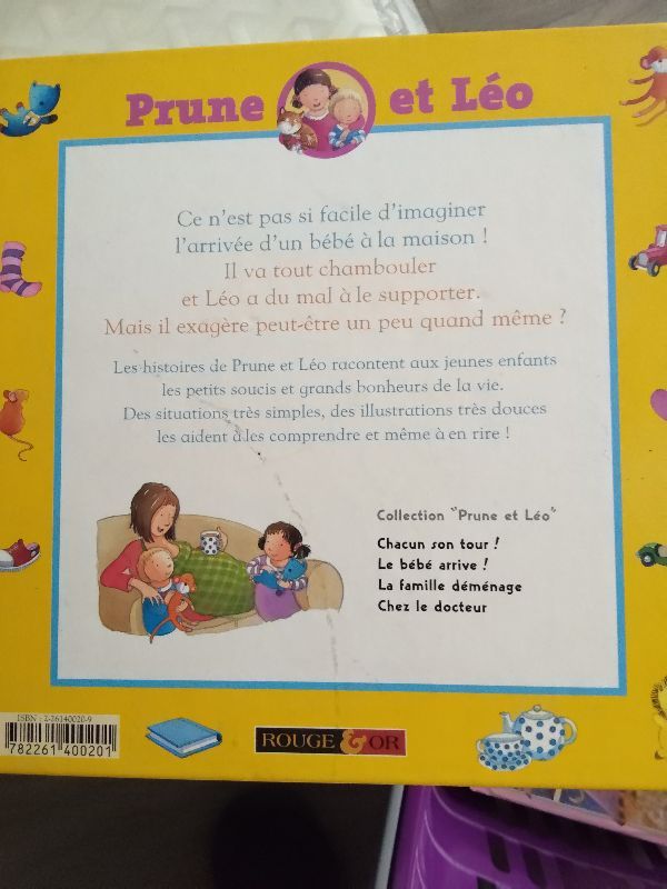 Prune et Léo. Vol. 2. Le bébé arrive | Heather Maisner, Kristina Stephenson