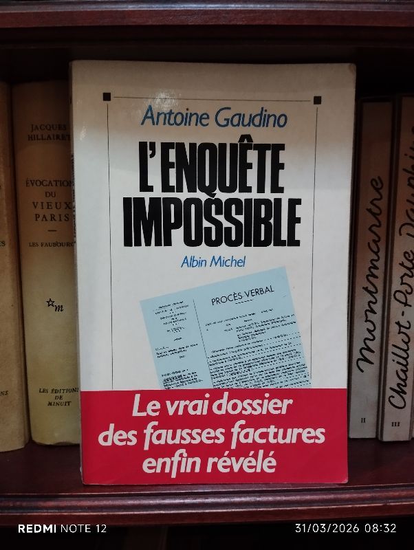 L'Enquête impossible | Antoine Gaudino