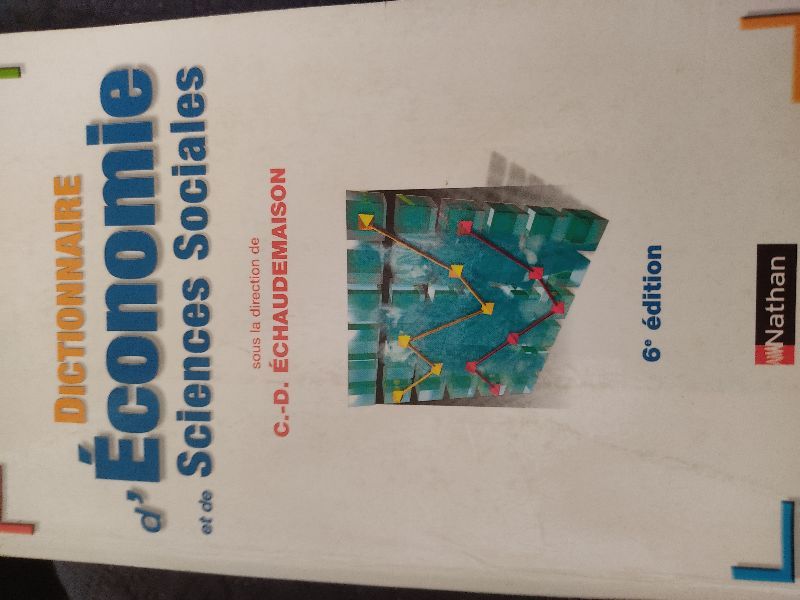 Dictionnaire d'économie et de sciences sociales | Claude-Danièle Echaudemaison