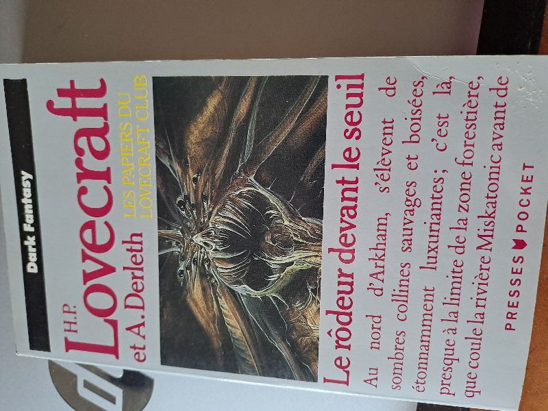 Les papiers du Lovecraft club. Le rôdeur devant le seuil | Howard Phillips Lovecraft, August William Derleth, Francis Lacassin