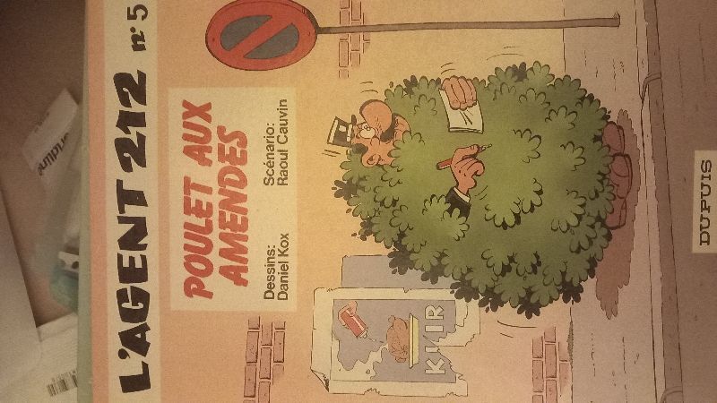 L'agent 212 : tome 5, Poulet aux amendes, tome 17, Poulet sans selle : pack | Raoul Cauvin, Daniel Kox