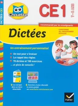 Dictées CE1, 7-8 ans | Sophie Valle, Karen Laborie