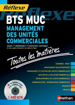 Management des unités commerciales : toutes les matières du BTS MUC : l'ouvrage tout en un + CD pour l'épreuve de 2011 | Pascal Besson, Marie-José Chacon, Anne-Gaëlle Saïah