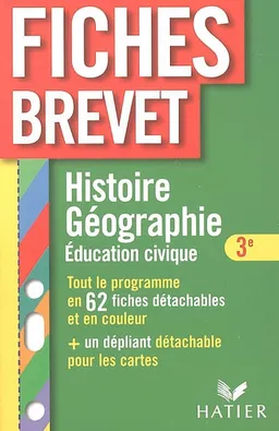 Histoire-géographie, éducation civique 3e | Monique Redouté