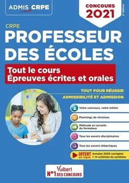 Professeur des écoles : tout le cours, épreuves écrites et orales : CRPE, concours 2021 | Marc Loison