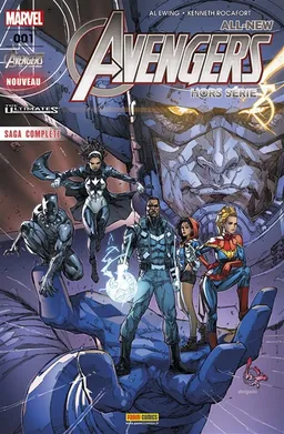 All-New Avengers, hors série, n° 1. The Ultimates : saga complète | Al Ewing, Kenneth Rocafort, Dan Brown