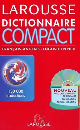 Dictionnaire compact français-anglais, anglais français. Larousse concise dictionary : french-english, english-french | Valérie Katzaros