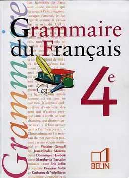 Grammaire du français, 4e | Violaine Géraud, Jean-Nicolas Moreau, Eric Pellet