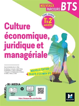 Culture économique, juridique et managériale, BTS 1re & 2e années : tome unique | Jean-Charles Diry