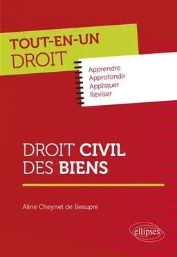 Droit civil des biens | Aline Cheynet de Beaupré
