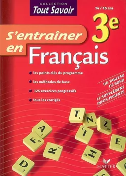 S'entraîner en français 3e, 14-15 ans | Isabelle Berger, Christine Formond