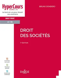 Droit des sociétés | Bruno Dondero
