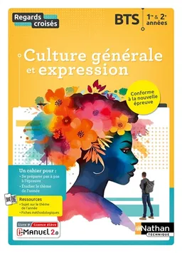 Regards croisés : culture générale et expression, BTS 1re & 2e années : i-manuel, livre + licence élève | Adrien David