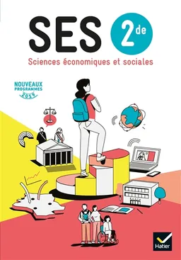 SES, sciences économiques et sociales 2de : nouveaux programmes 2019 | Didier Anselm, Nicolas Olivier