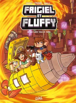 Frigiel et Fluffy. Vol. 12. 20.000 cubes sous la Terre | Frigiel, Jean-Christophe Derrien, Arianna Sabella
