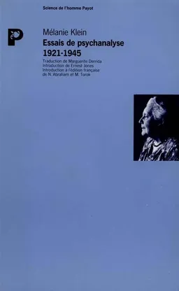 Essais de psychanalyse : 1921-1945 | Melanie Klein