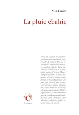 La pluie ébahie | Mia Couto