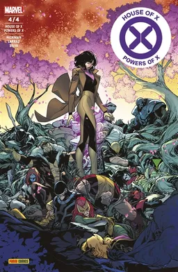 House of X, Powers of X, n° 4. Maison X | Jonathan Hickman, Pepe Larraz, R.B. Silva, Marte Gracia, David Curiel