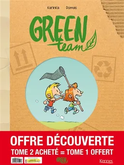 Green team : offre découverte : tome 2 acheté = tome 1 offert | Karinka, Domas, David Lunven
