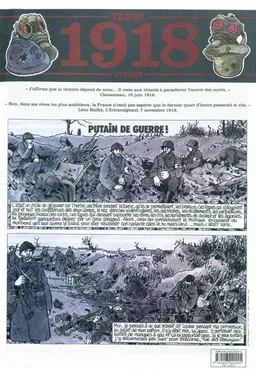 Putain de guerre ! : 1914-1919. 1918 | Jacques Tardi, Jean-Pierre Verney