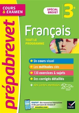 Français 3e : tout le programme, cours & examen : spécial brevet | Christine Formond, Louise Taquechel