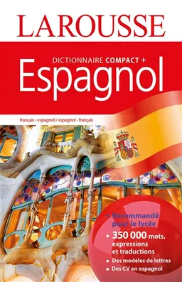 Dictionnaire compact plus français-espagnol, espagnol-français. Diccionario compact plus francés-espanol, espanol-francés | 