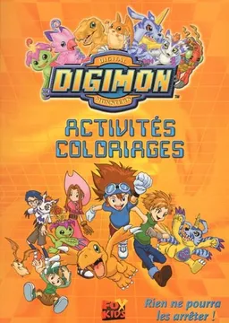 Digimon : digital monsters : activités, coloriages | 