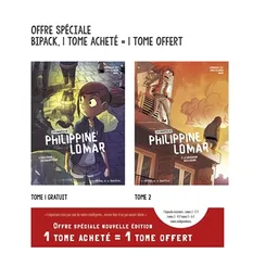 Les enquêtes polar de Philippine Lomar : offre spéciale bipack, 1 tome acheté = 1 tome offert : tome 1 gratuit, tome 2 | Dominique Zay, Greg Blondin, Dawid