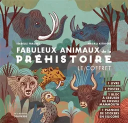 Fabuleux animaux de la préhistoire : le coffret | Isabelle Frachet, Magali Attiogbé