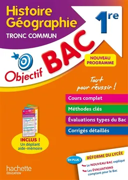 Histoire géographie tronc commun 1re : nouveau programme | Arnaud Léonard