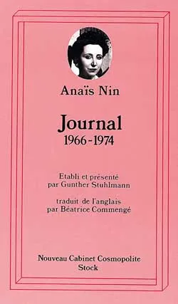 Journal. Vol. 7. 1966-1974 | Anaïs Nin, Gunther Stuhlmann