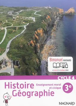 Histoire géographie, enseignement moral et civique 3e, cycle 4 : programme 2016 : bimanuel | Alexandre Ployé