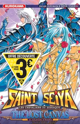 Saint Seiya : les chevaliers du zodiaque : the lost canvas, la légende d'Hadès. Vol. 3 | Masami Kurumada, Shiori Teshirogi