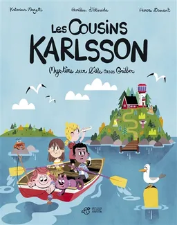 Les cousins Karlsson. Vol. 1. Mystère sur l'île aux Grèbes | Aurélien d' Almeida, Aurore Damant, Katarina Mazetti