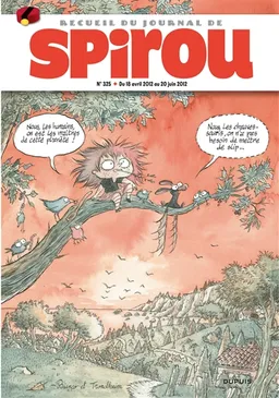 Recueil du journal de Spirou. Vol. 325. Du 18 avril 2012 au 20 juin 2012 | 