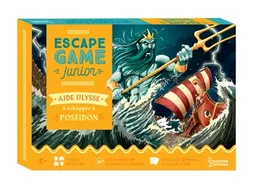 Mythologie : escape game junior : aide Ulysse à échapper à Poséidon ! | Sandra Lebrun, Loïc Audrain, Toma Danton