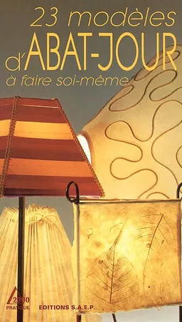 23 modèles d'abat-jour à faire soi-même | Isabelle Petit, Jean-Luc Syren, Valérie Walter