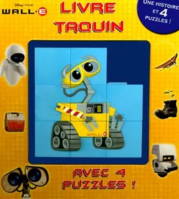 Wall-E, livre taquin avec 4 puzzles | Walt Disney company, Disney.Pixar