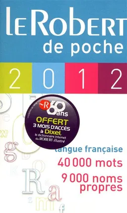 Le Robert de poche 2012 | Alain Rey