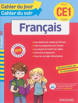 Français CE1, cycle 2, 7-8 ans : nouveaux programmes 2016 | Michel Wormser