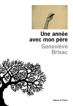 Une année avec mon père | Geneviève Brisac